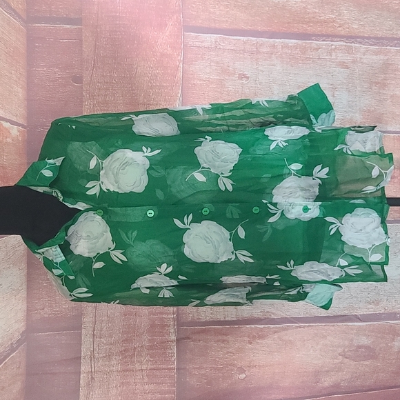linea by Louis Dell’Olio 2Pc Blouse Set made for QVC NWT - Picture 1 of 7
